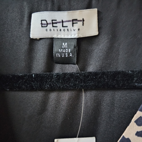 Delfi Collective V-Neck Knot-Front Dress - Picture 10 of 11